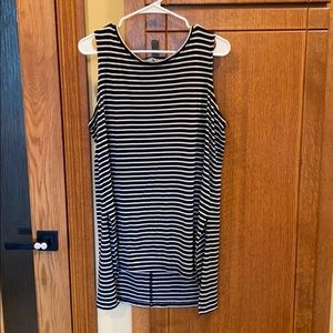 Athleta striped tank top